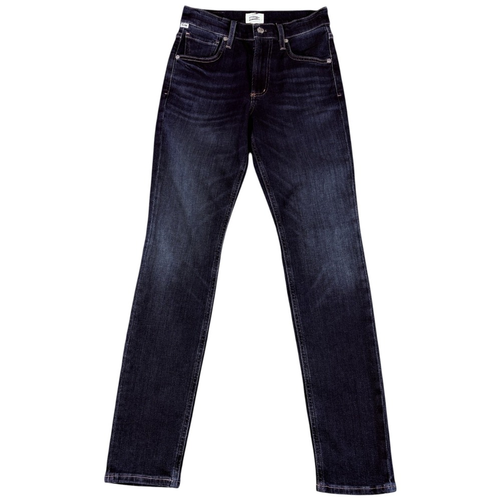 Citizens of Humanity Jeans Womens 25 Blue Dark Washed Slim Straight Premium